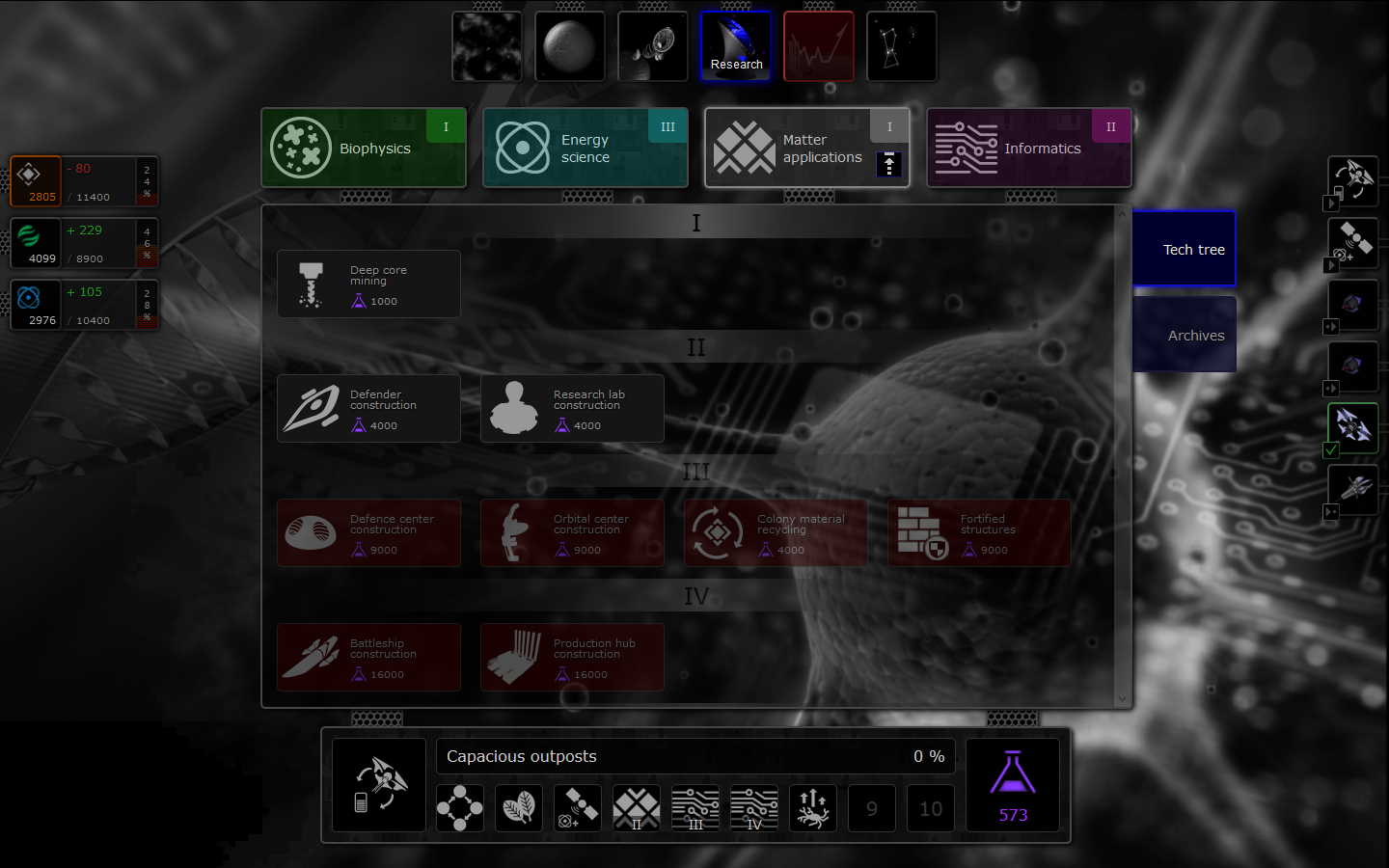 Technology tree view image